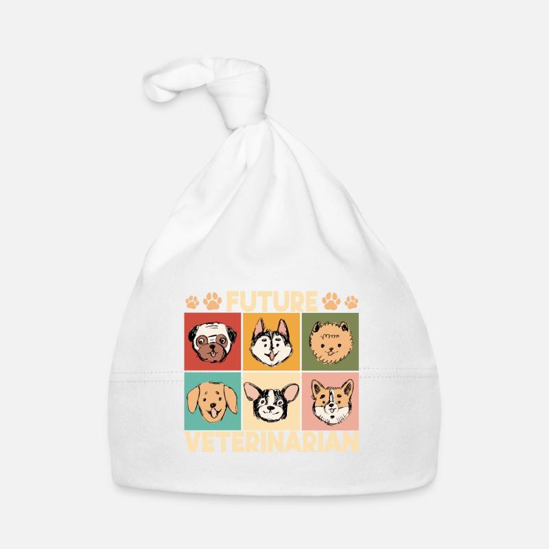 Future Veterinarian Organic Baby Cap