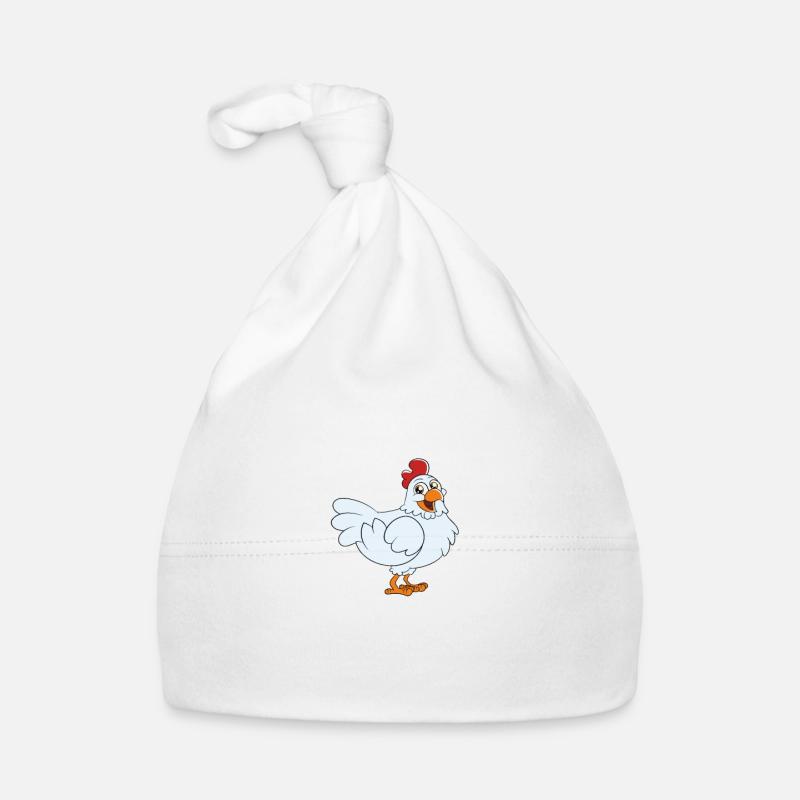 Drôle De Poulet Dire Poulet Bonnet bio Bébé