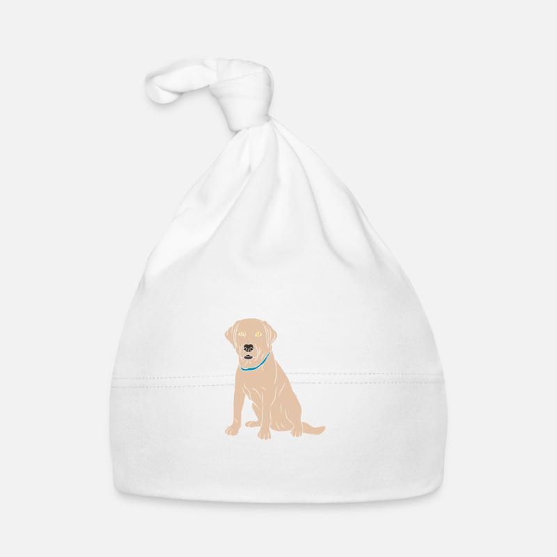 Labrador Dog Labrador Retriever Organic Baby Cap