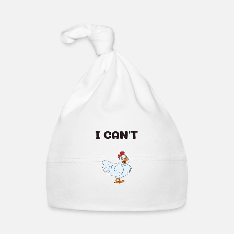 Drôle De Poulet Dire Poulet Bonnet bio Bébé