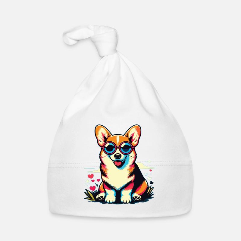 Corgi Corgi Chien Corgi Corgi Welsh Corgi Bonnet bio Bébé