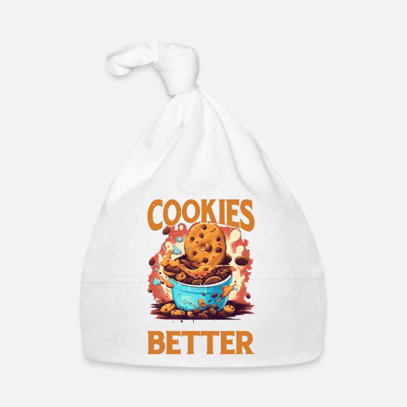 Cookies Make Everything Better 8 Baby Bio-Mütze
