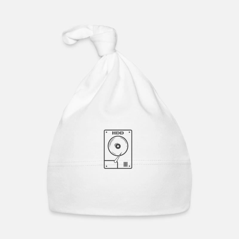 HDD hard drive retro storage module Organic Baby Cap