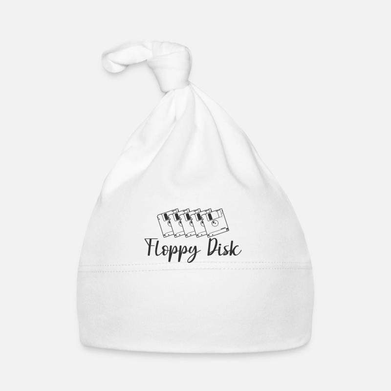 Support de données de module de stockage rétro de disquette Bonnet bio Bébé