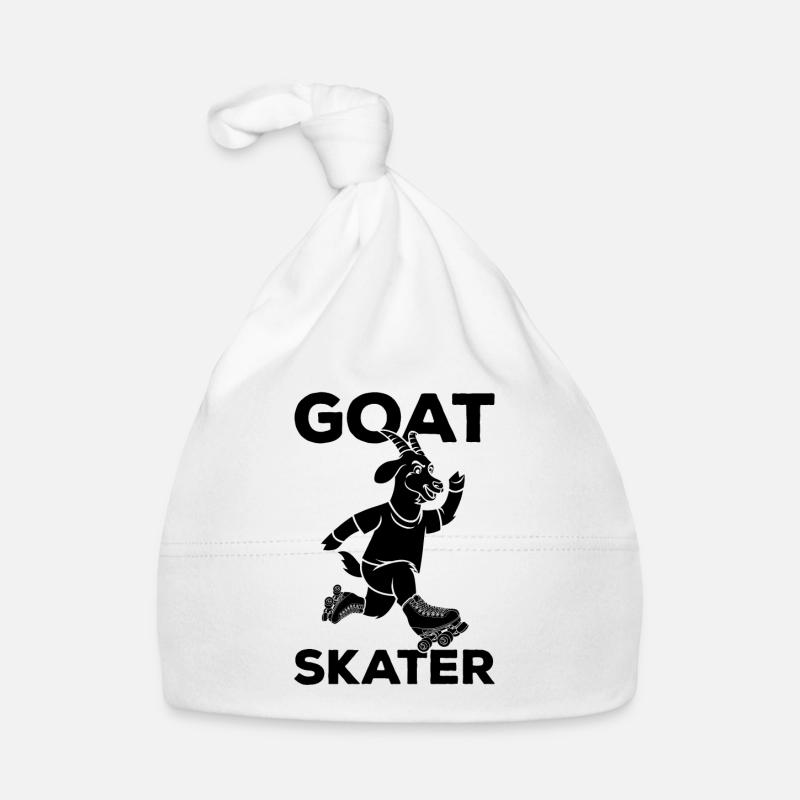 Roller Skating GOAT Skater Organic Baby Cap