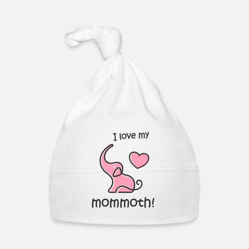 Mammut Elefant Eiszeit Fans und werdende Mütter Baby Bio-Mütze