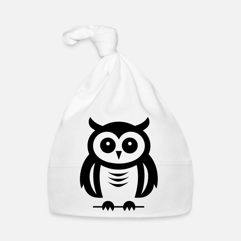 Petite chouette Bonnet bio Bébé