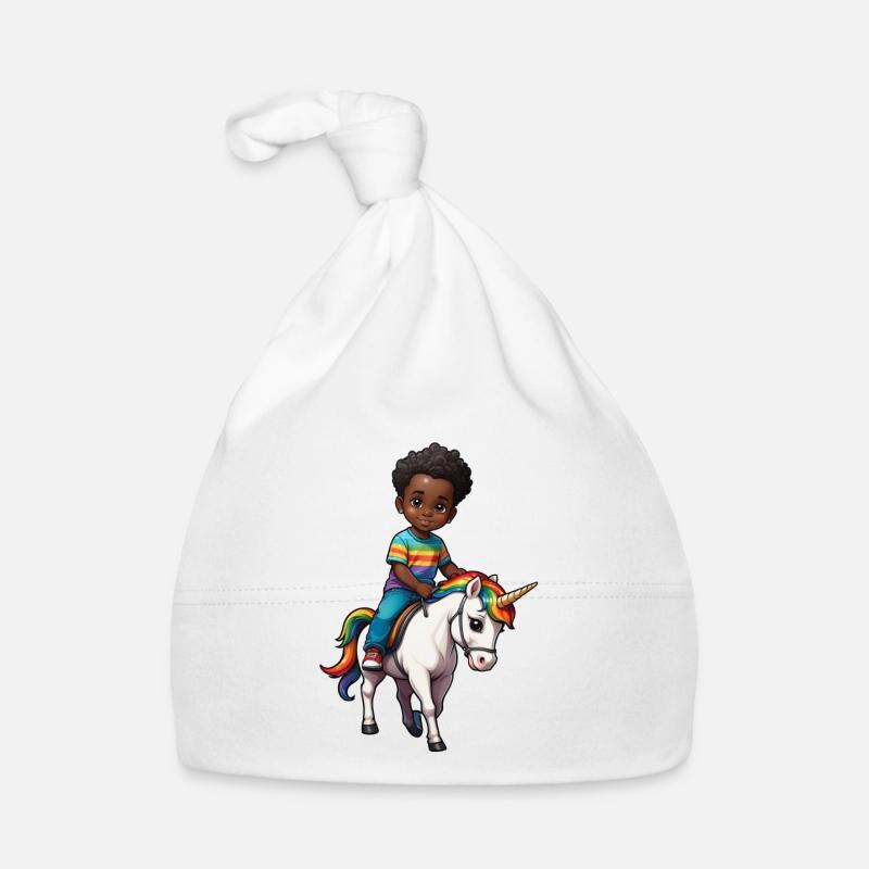Einhorn Junge Geschenkidee Baby Bio-Mütze