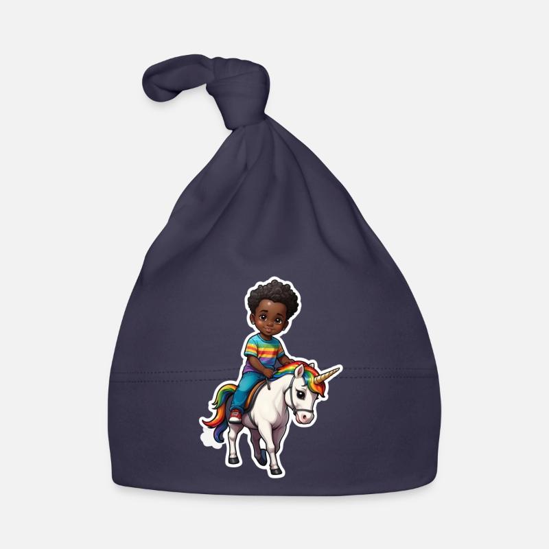 Idée cadeau garçon licorne Bonnet bio Bébé