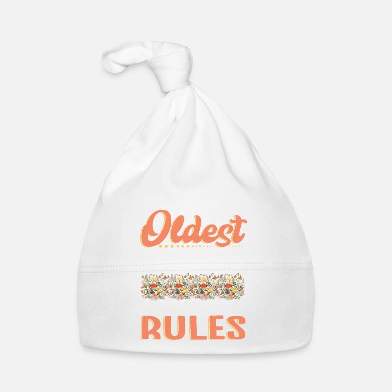 I'm The Oldest Sister I Make The Rules Baby Bio-Mütze