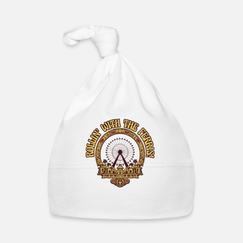 Freizeitpark Jahrmarkt Rummelplatz Dorffest Baby Bio-Mütze