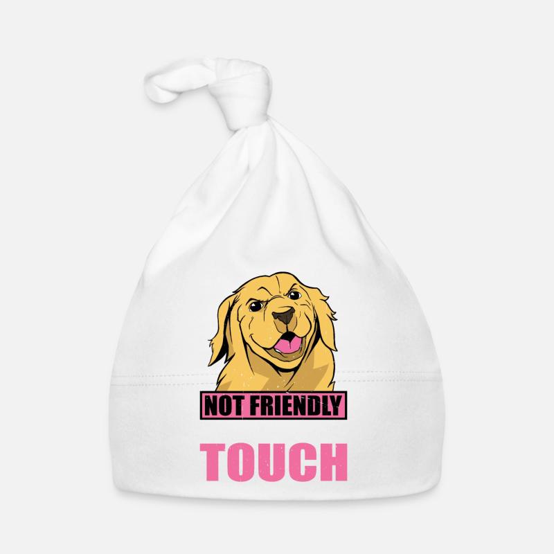 Not Friendly, Do Not Touch 39 Organic Baby Cap