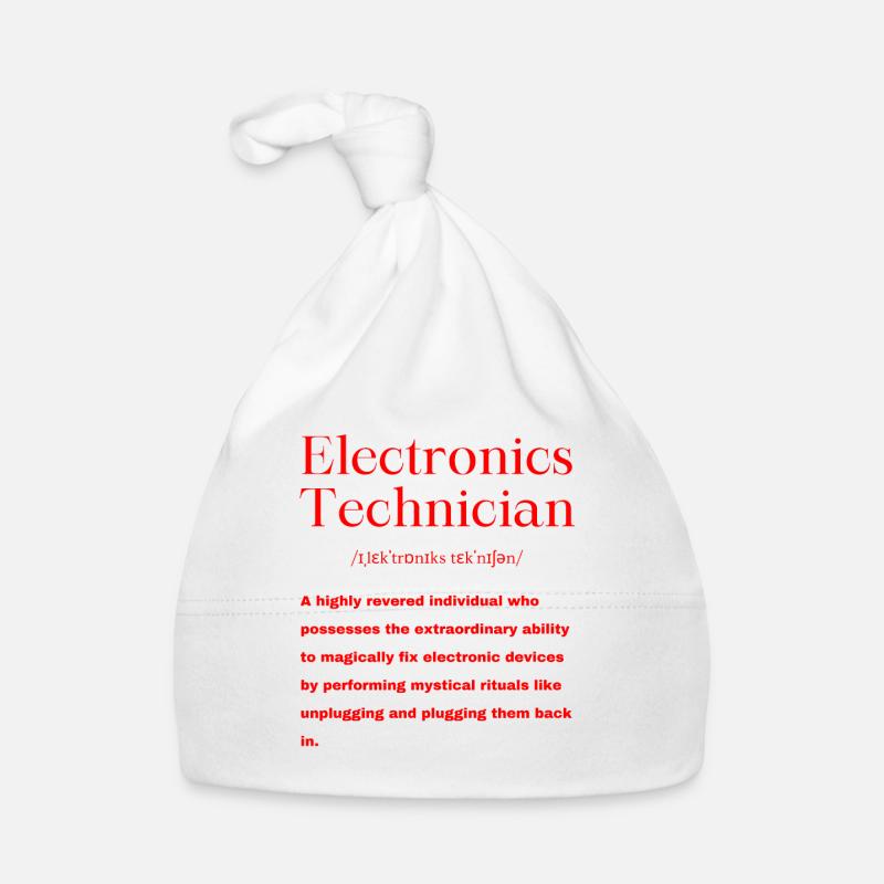 Electrical engineer Organic Baby Cap