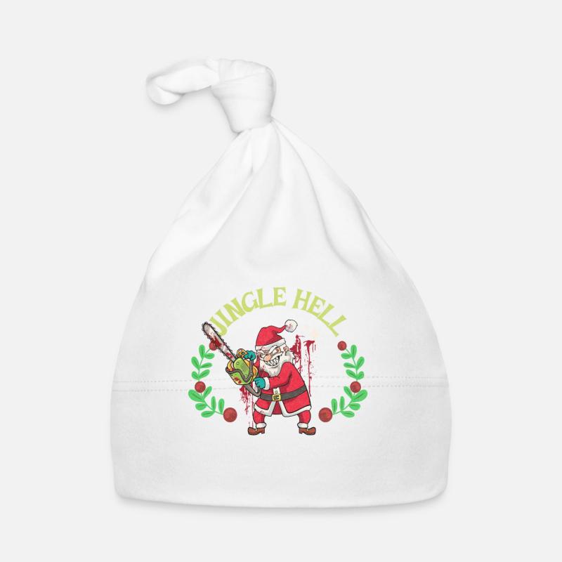Jingle Hell - Une célébration de vacances tordue Bonnet bio Bébé