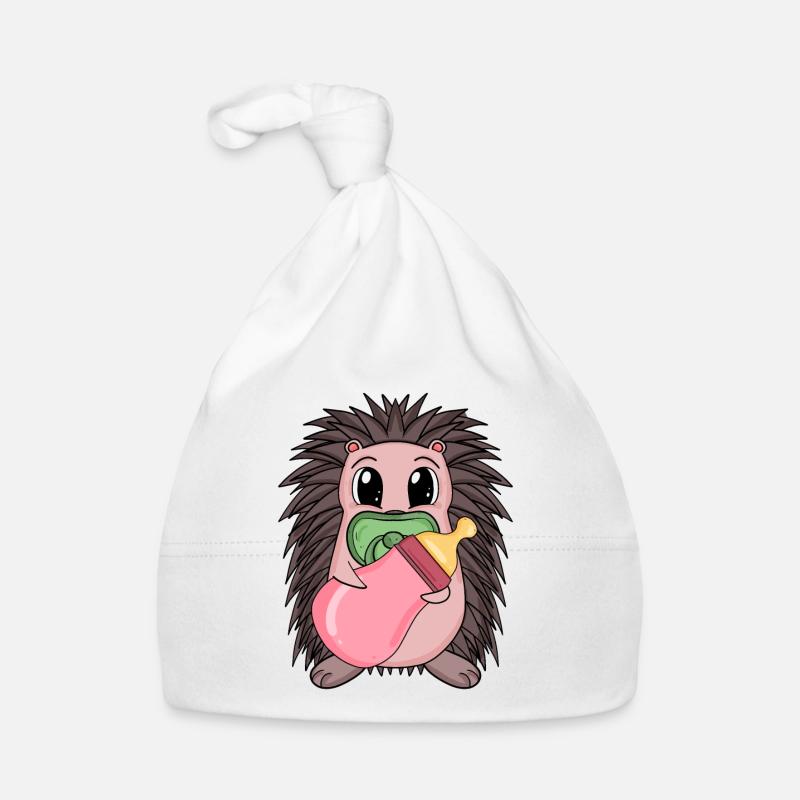 Motif de bébé hérisson Bonnet bio Bébé