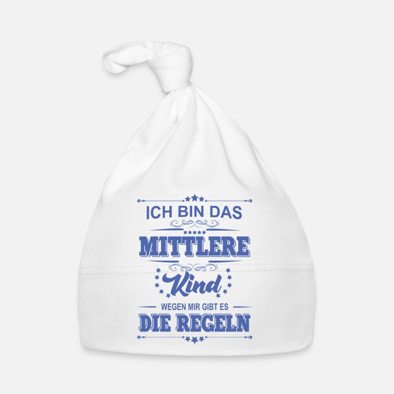 ich bin das mittlere Kind wegen mir gibt es die Baby Bio-Mütze