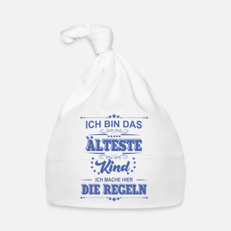 ich bin das älteste Kind ich mache die Regeln Baby Bio-Mütze