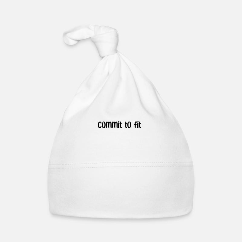Fitness - Commit to fit Organic Baby Cap