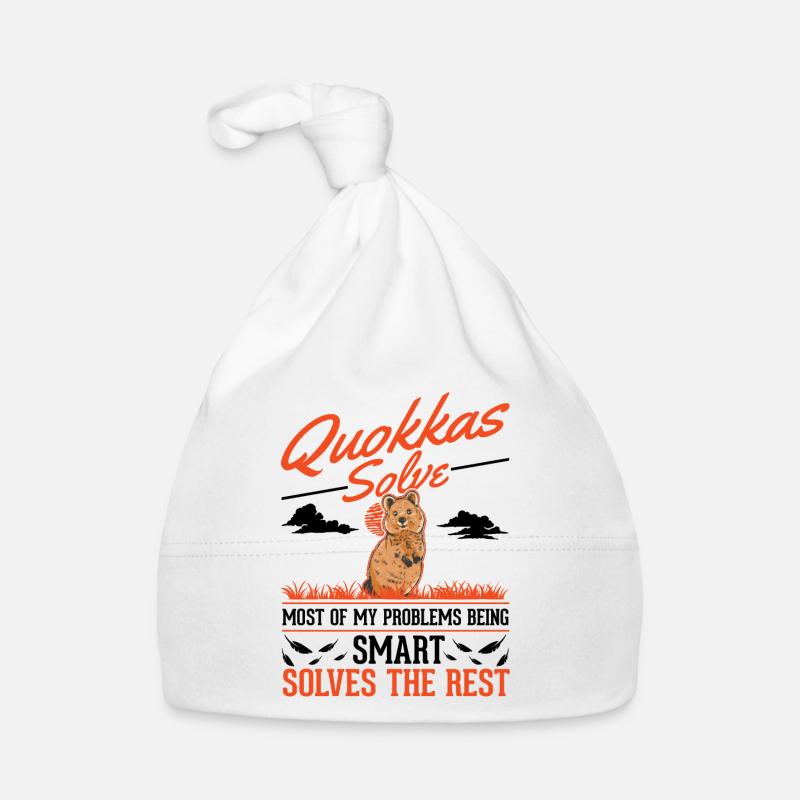 Quokka Gift Kangourou à queue courte Bonnet bio Bébé