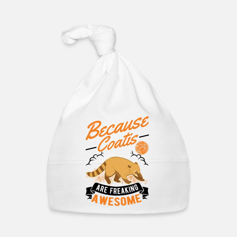 Coati Gift Trunk Bear Coati Organic Baby Cap