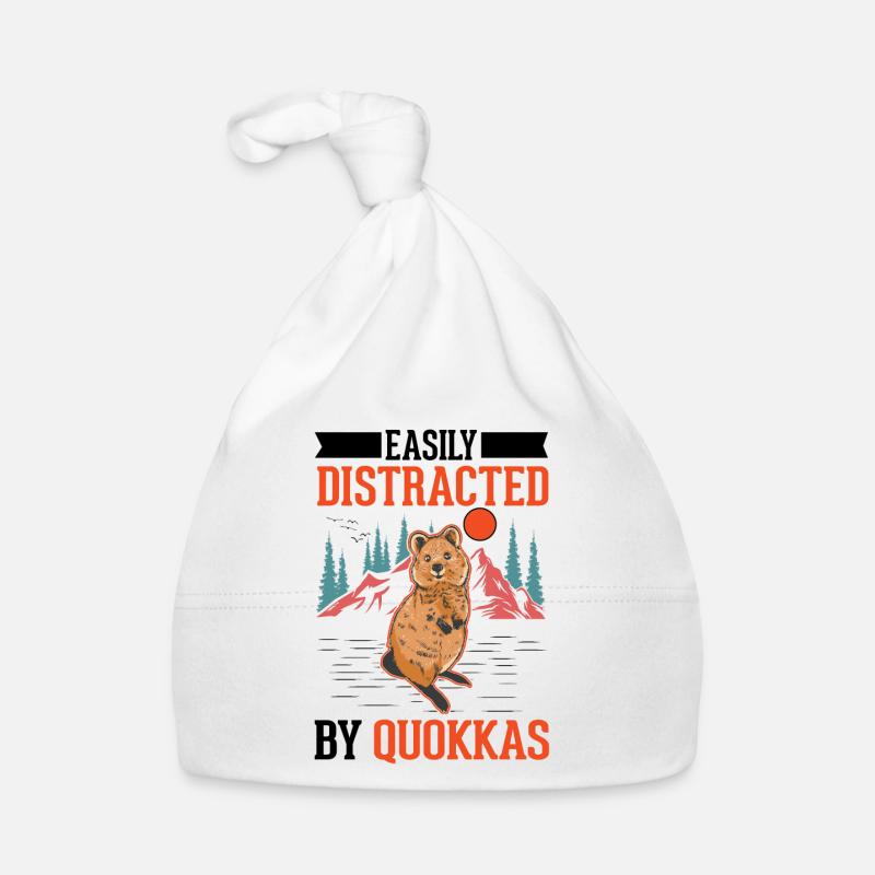 Facilement distrait par les Quokkas Bonnet bio Bébé
