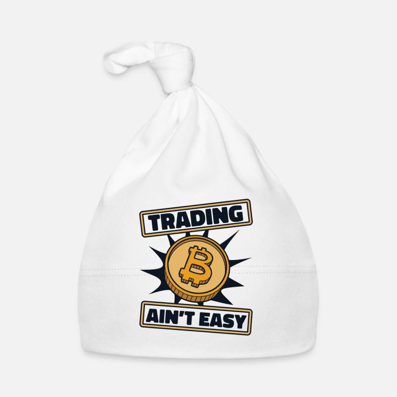 Trading Ain't Easy Blockchain Crypto Baby Bio-Mütze