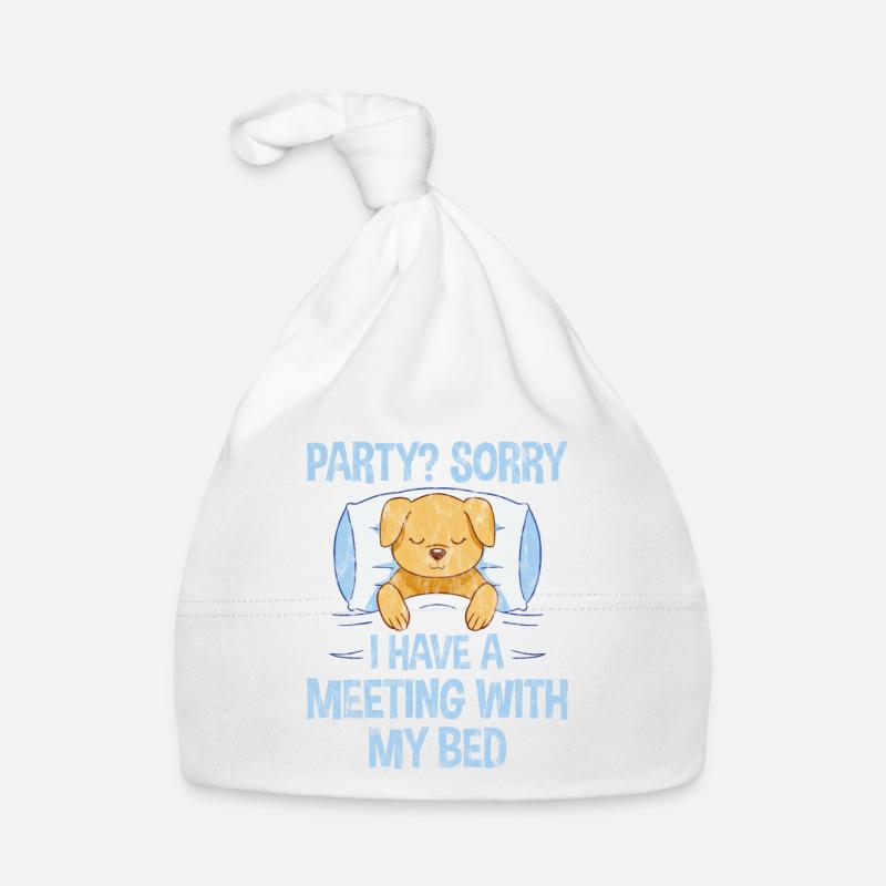 Fête, désolé, j’ai un rendez-vous avec mon lit 3 Bonnet bio Bébé