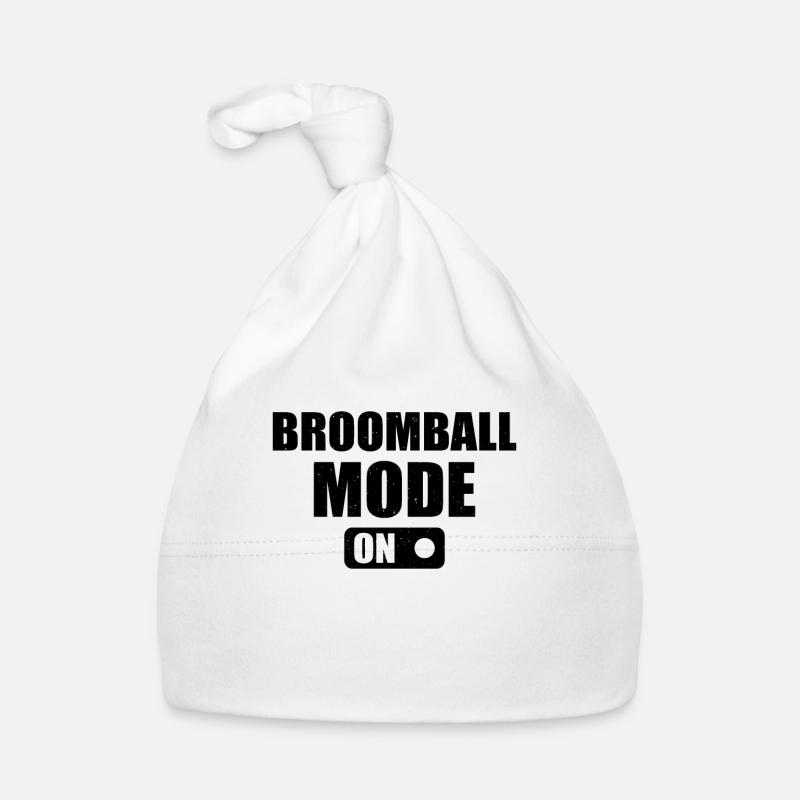 Playing Broomball Player - Broomball Mode On Baby Bio-Mütze