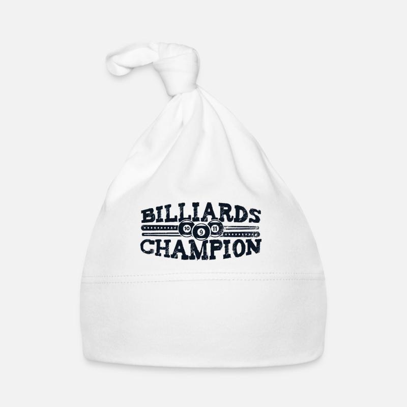 Billiards Champion Billardtisch Billiards Snooker Baby Bio-Mütze