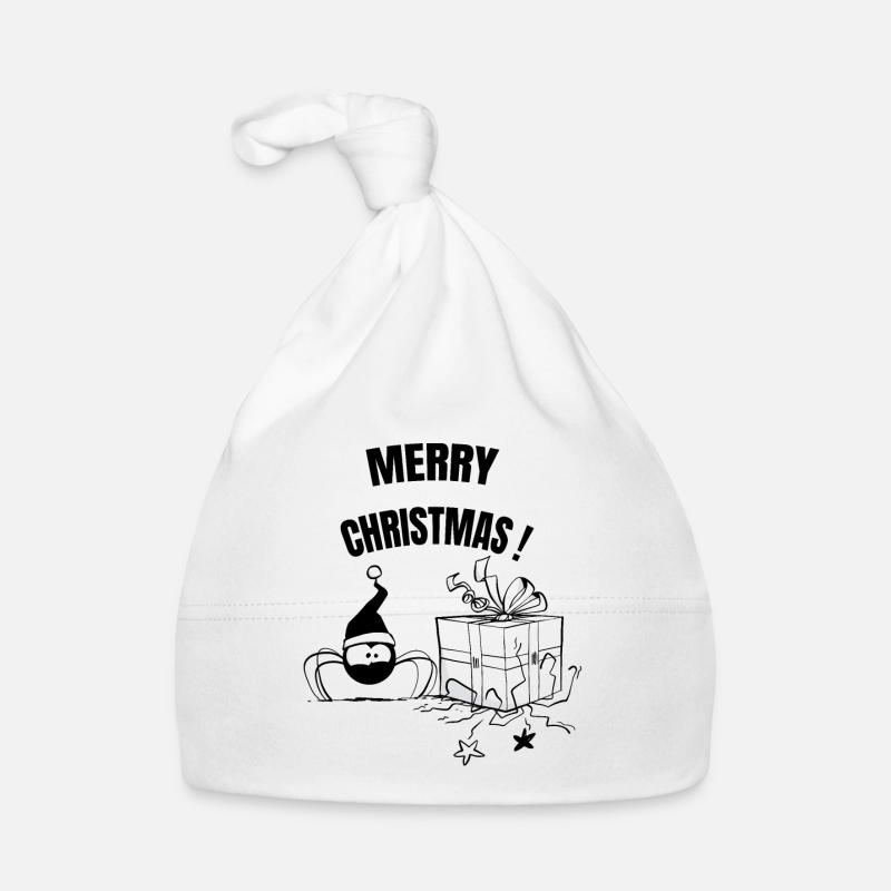 Beth l'araignée - Le joyeux Noël, ou presque Bonnet bio Bébé