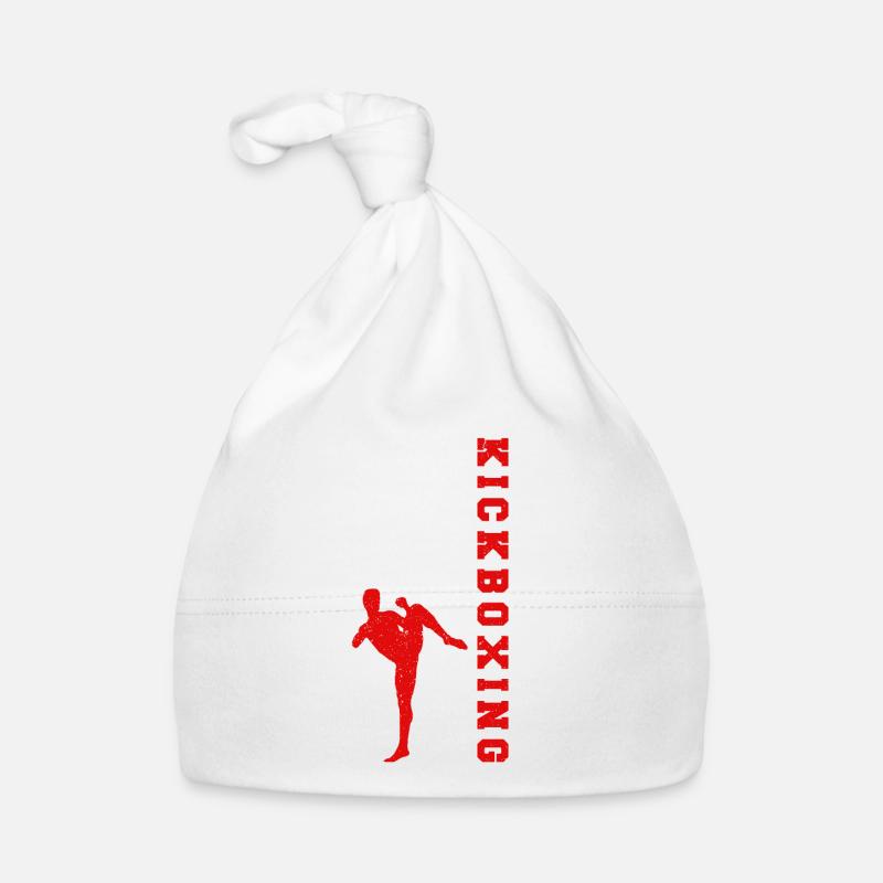 Kickboxen Kickboxer Kickboxing Baby Bio-Mütze