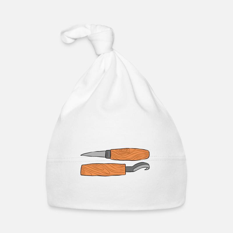 Holz schintzen Holzschnitzerei Baby Bio-Mütze