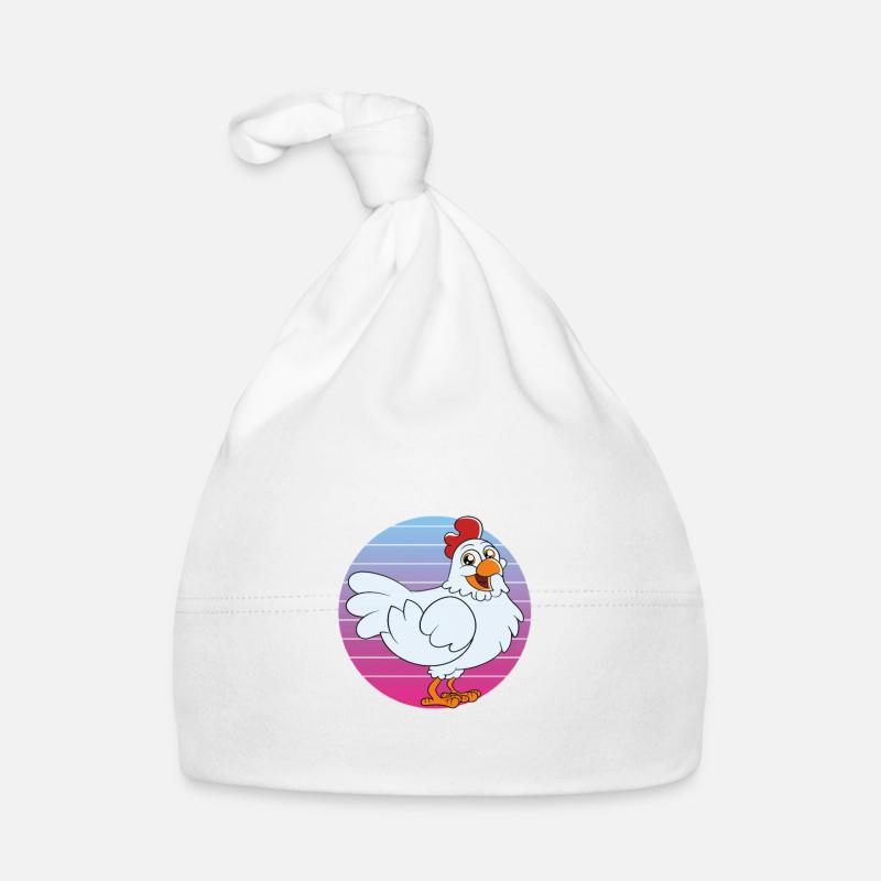 Drôle De Poulet Dire Poulet Bonnet bio Bébé