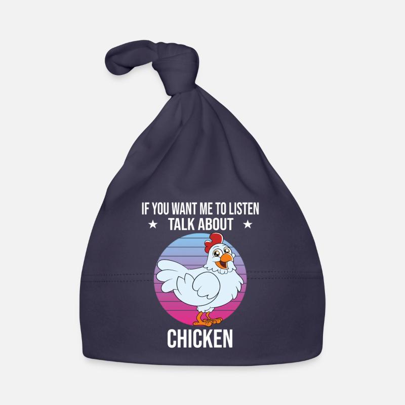 Drôle De Poulet Dire Poulet Bonnet bio Bébé