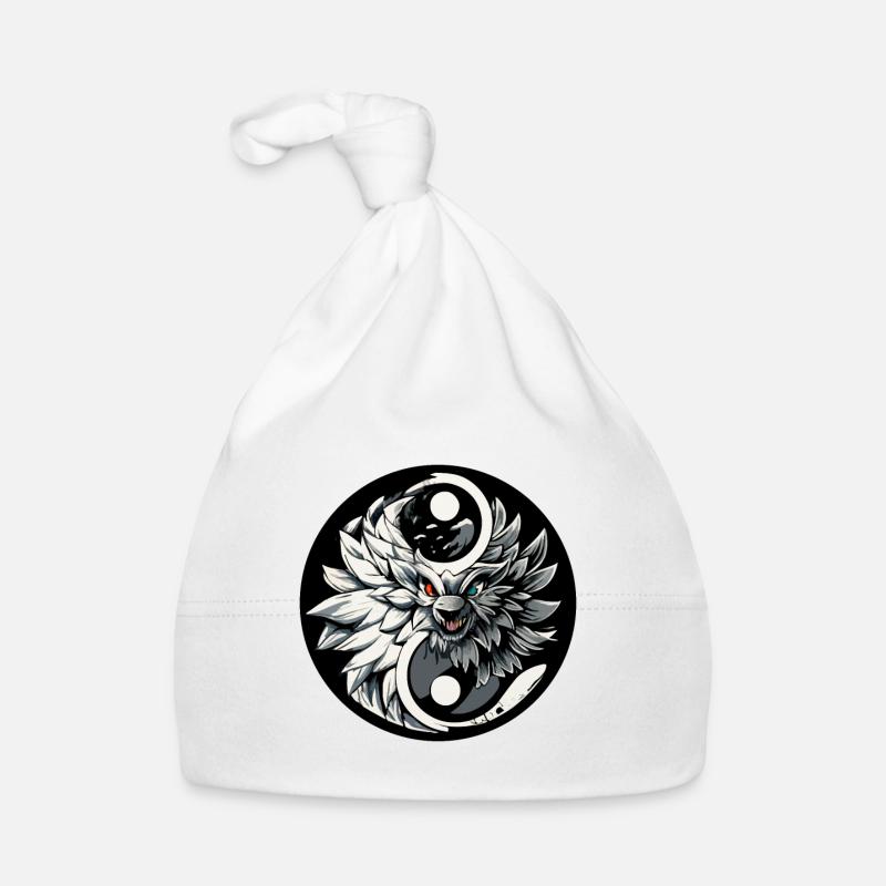 DRAGON YIN YANG Bonnet bio Bébé