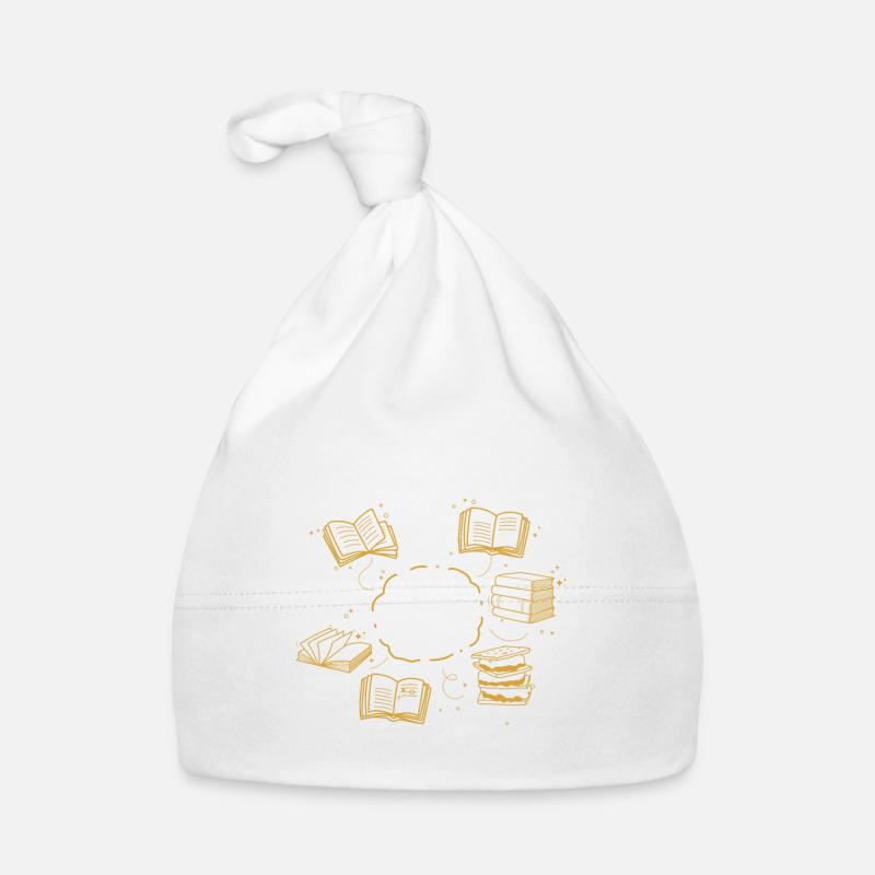 Ideal not just for camping but also for book club Baby Bio-Mütze