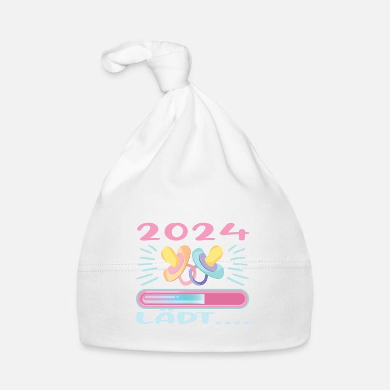 Oma 2024 werdende Oma 2024 Loading Baby Bio-Mütze