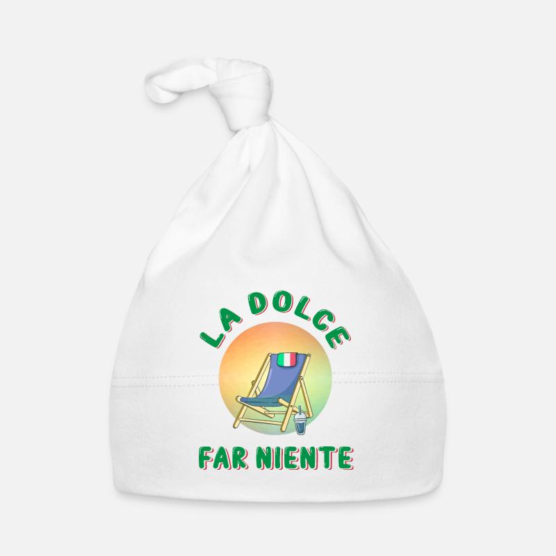 La dolce far niente Organic Baby Cap