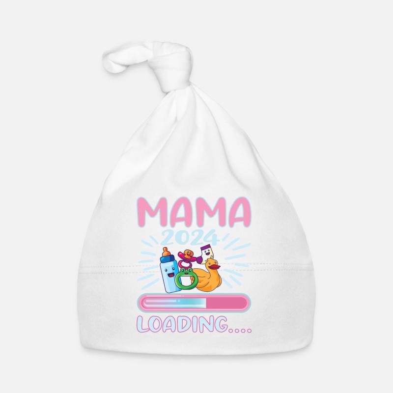 Mama 2024 werdende Mutter Schwangerschaft Baby Bio-Mütze