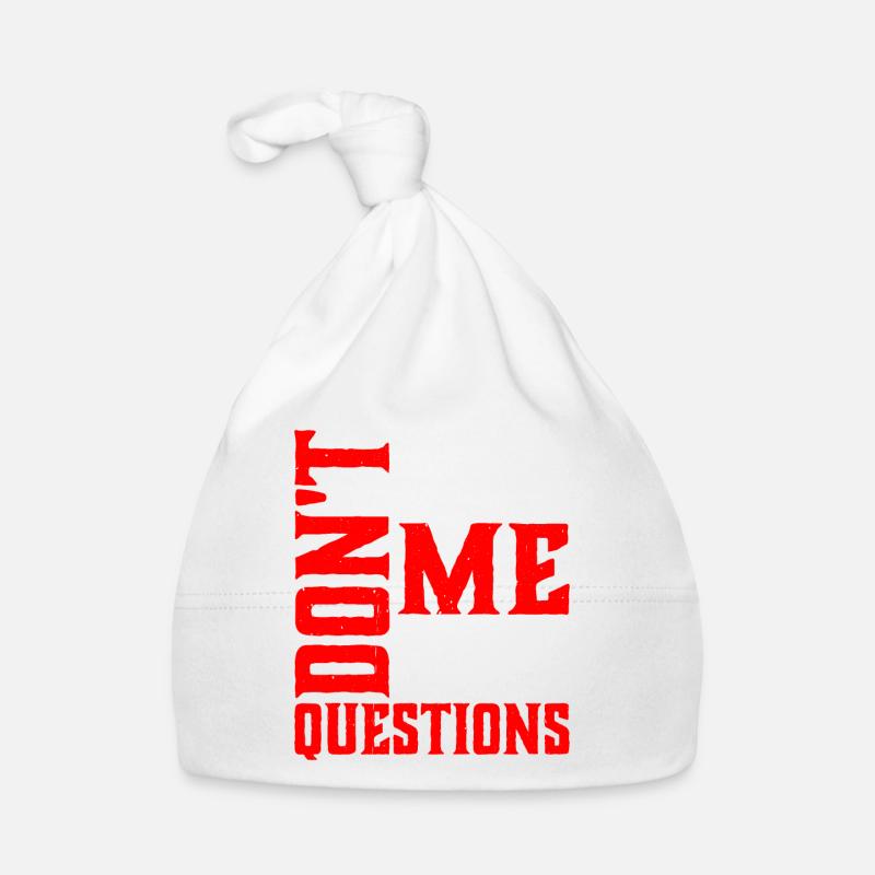 Ne me posez pas de questions 6 Bonnet bio Bébé