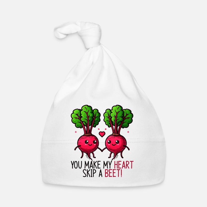Tu fais battre mon cœur plus vite Betterave Bonnet bio Bébé