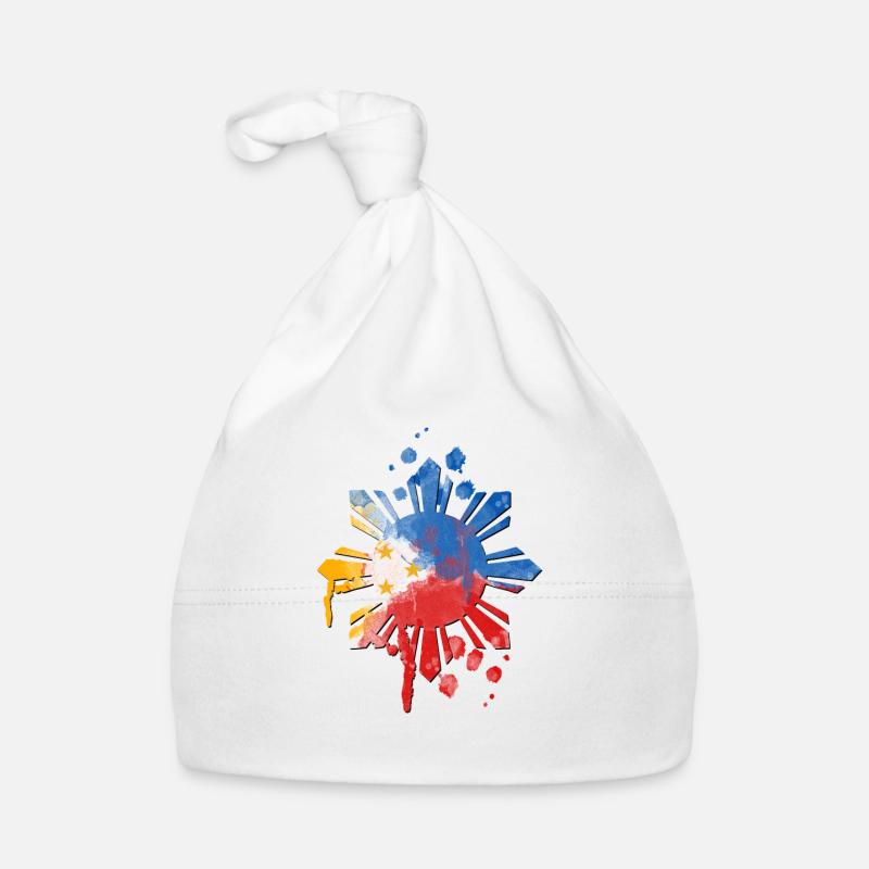 Philippines Filipino Flag Pride I Gift Organic Baby Cap