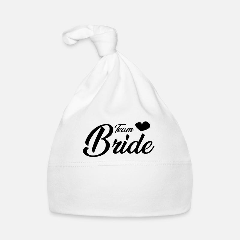Mariée d’équipe Bonnet bio Bébé