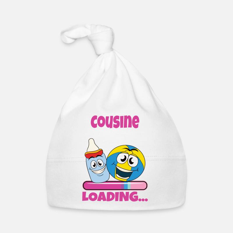 Cousine werden Cousine 2024 Baby Bio-Mütze