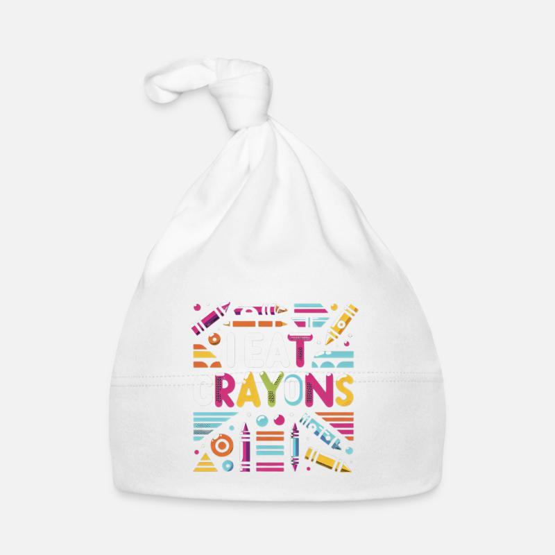 I Eat Crayons 9 Organic Baby Cap