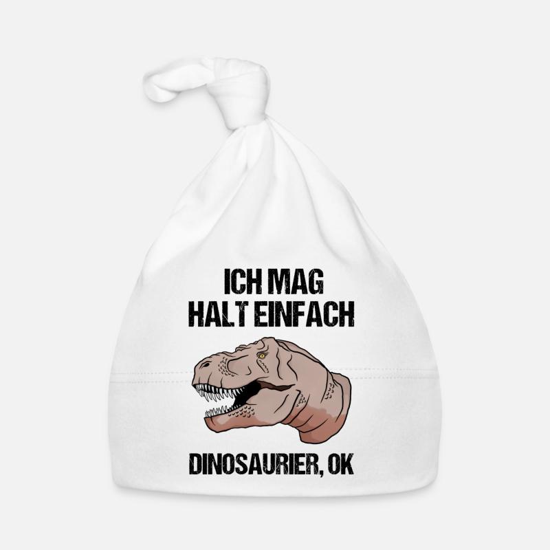 Easy Dino Love Gift Organic Baby Cap