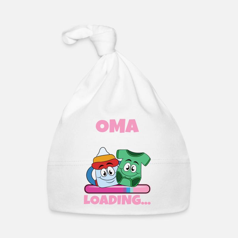 Oma 2024 werdende Oma 2024 Loading Baby Bio-Mütze