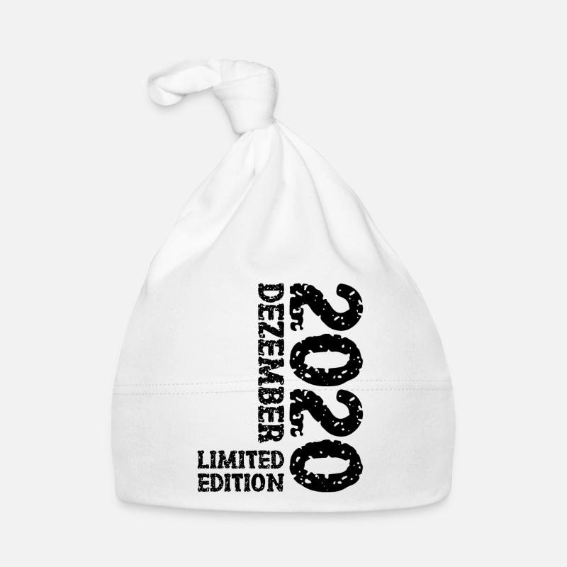 2020 Décembre Édition Limitée 3ème Anniversaire Décoration Bonnet bio Bébé