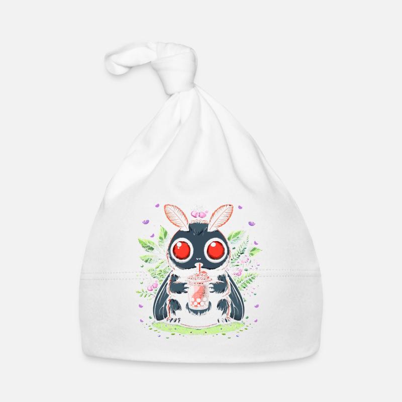 Mothman Bubble Tea Baby Bio-Mütze