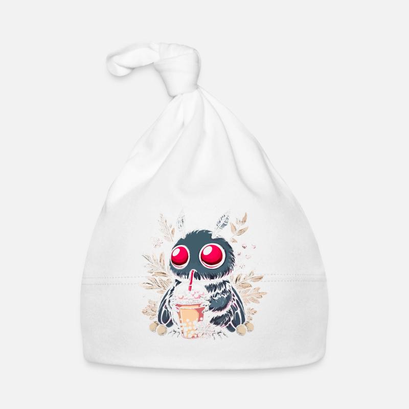 Mothman Bubble Tea Baby Bio-Mütze